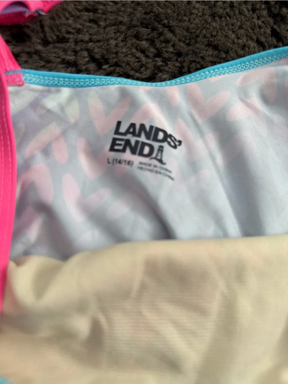 Lands End bright multicolor